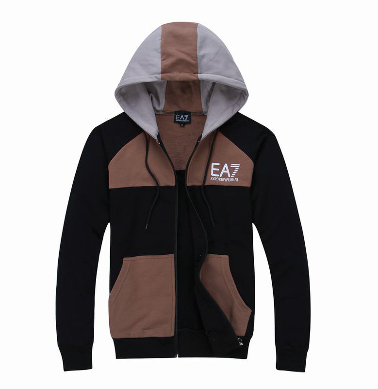 Sweat à Capuche Armani EA7 Homme Pas Cher